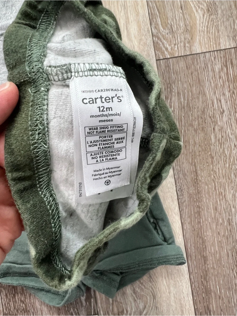 Bundle baby boy Carter’s dinosaur set